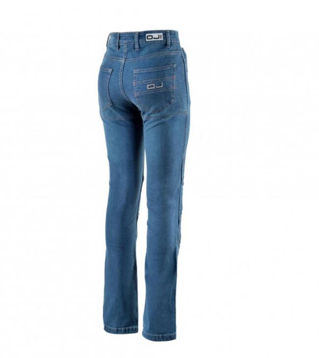 Pantaloni Da Moto Blu Oj Donna